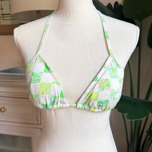 Lilly Pulitzer string bikini top SZ Small